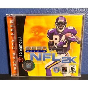 NFL 2K (Sega All Stars) - Sega Dreamcast Complete with Manual and Disc